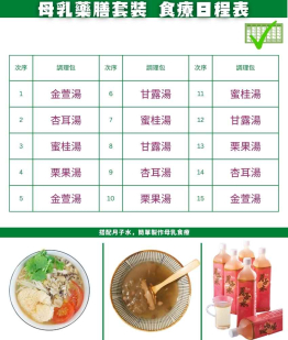 哺乳媽媽調理組合